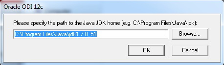 25- Oracle ODI 12c - JDK path