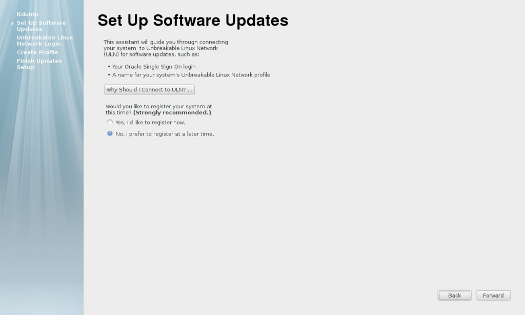 Set Up Software Updates